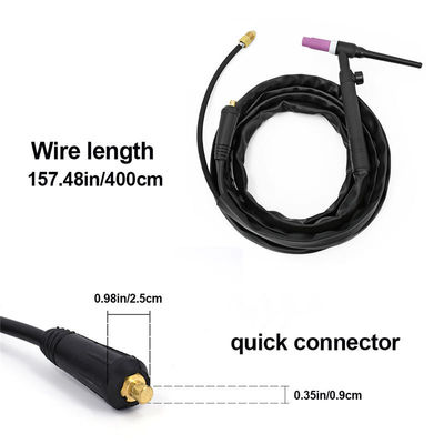 WP17 Tig Welding Torch 140 AMPS 3/8G Connector GOWELLDE Weld CE